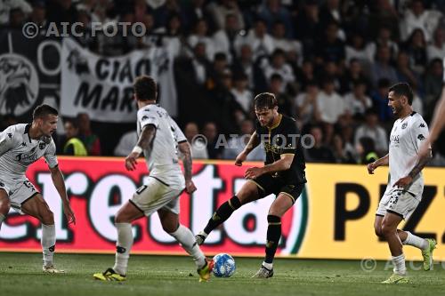 Spezia Tanner Tessmann Venezia Filippo Bandinelli Alberto Picco match between Spezia 2-1 Venezia La Spezia, Italy 