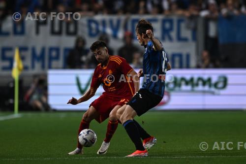 Roma Marten de Roon Atalanta 2024 Bergamo, Italy 