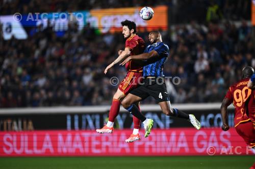 Roma Isak Hien Atalanta 2024 Bergamo, Italy 