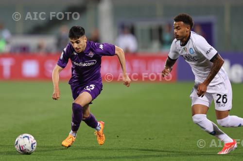 Fiorentina Cyril Ngonge Napoli 2024 Firenze, Italy 