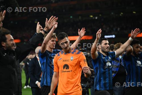 Atalanta Sead Kolasinac Atalanta Charles De Ketelaere UEFA Europa League 2023 2024 Final DublinArena match between Atalanta 3-0 Bayern Leverkusen 