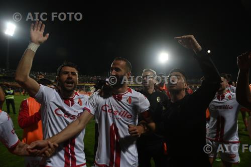 Bari Valerio Di Cesare Bari Nicola Bellomo Libero Liberati match between Ternana 0-3 Bari Terni, Italy 