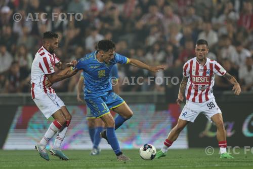 L.R. Vicenza Manuel Cicconi Carrarese Matteo Della Morte Romeo Menti match between Vicenza 0-0 Carrarese Vicenza, Italy 