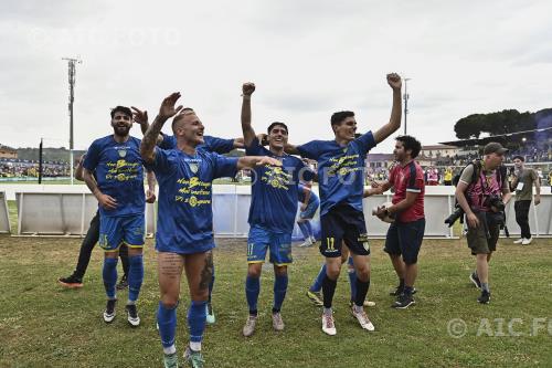 Carrarese Giuseppe Panico Carrarese Manuel Cicconi Italian championship 2023 2024 Lega Pro Play Off ,2°Leg Dei Marmi match between  Carrarese 1-0 Vicenza 