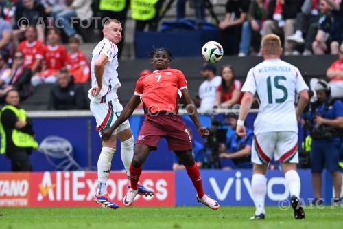 Hungary Breel Embolo Switzerland 2024 Cologne, Germany. 