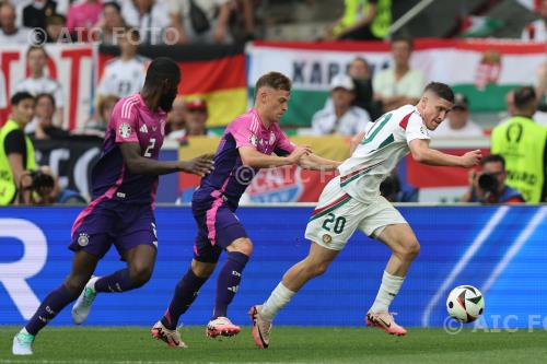 Hungary Joshua Kimmich Germany Antonio Rudiger Stuttgart , Germany. 