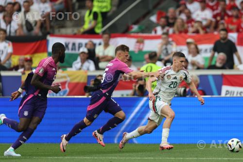 Hungary Joshua Kimmich Germany Antonio Rudiger Stuttgart , Germany. 