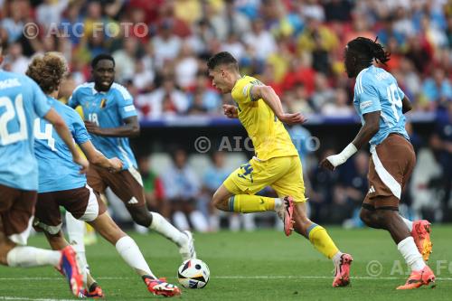 Belgium Heorhiy Sudakov Ukraine Johan Bakayoko Stuttgart , Germany. 