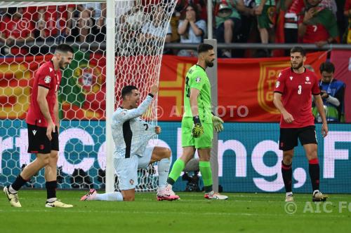 Portugal Giorgi Mamardashvili Georgia Lasha Dvali Gelsenkirchen , Germany. 