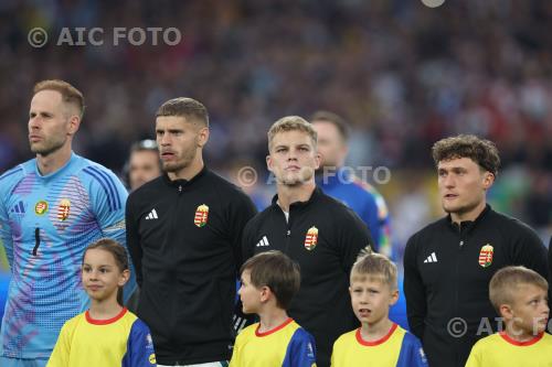 Hungary Marton Dardai Hungary Andras Schafer UEFA Euro Germany 2024 Group A, Matchday 3 Stuttgart , Germany. 