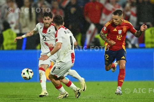 Georgia Zuriko Davitashvili Georgia Alex Grimaldo Cologne final match between     Spain 4-1 Georgia Cologne, Germany. 