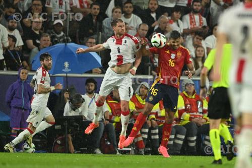 Spain Budu Zivzivadze Georgia Giorgi Tsitaishvili Cologne final match between     Spain 4-1 Georgia Cologne, Germany. 