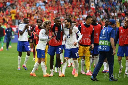 France Marcus Thuram France Theo Hernandez Dusseldorf , Germany. 