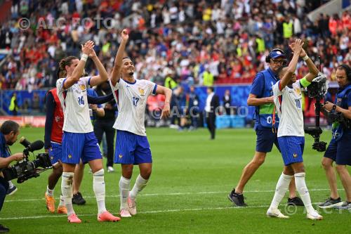 France William Saliba France Kylian Mbappe Dusseldorf , Germany. 