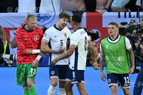 England John Stones England Trent Alexander-Arnold UEFA Euro Germany 2024 Quarters Finals Dusseldorf , Germany. 