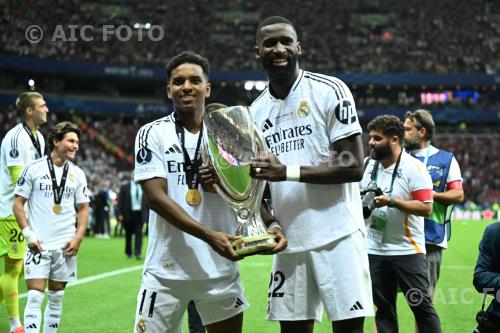 Real Madrid Antonio Rudiger Real Madrid 2024 Varsavia, Poland 