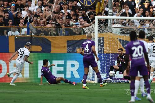 Parma Lucas Martinez Quarta Fiorentina Pietro Terracciano Ennio Tardini match between    Parma 1-1 Fiorentina Parma, Italy 