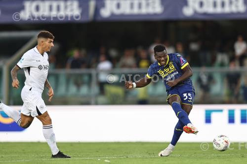 Hellas Verona Giovanni Di Lorenzo Napoli 2024 Verona, Italy Goal 2-0 