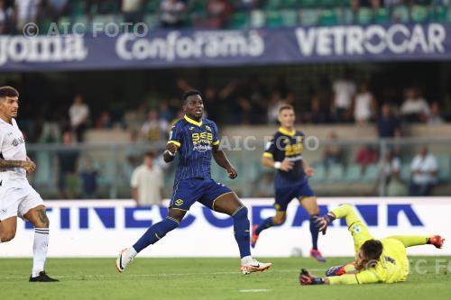 Hellas Verona Giovanni Di Lorenzo Napoli 2024 Verona, Italy Goal 2-0 