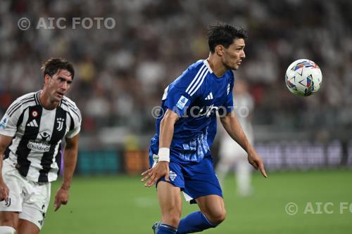 Como Dusan Vlahovic Juventus 2024 Torino, Italy 