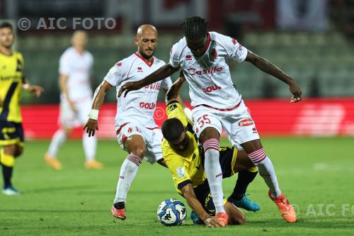 Bari Gregoire Defrel Modena Nosa Edward Obaretin Alberto Braglia match between Modena 2-1 Bari Modena, Italy 