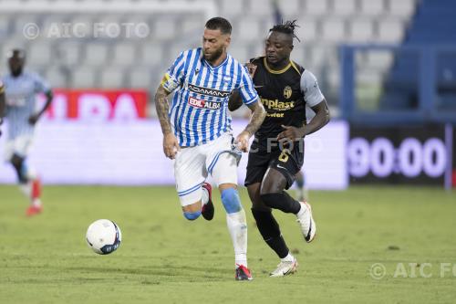 Spal Claud Adjapong Ascoli 2023 Ferrara , Italy 