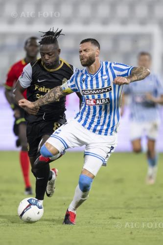 Spal Claud Adjapong Ascoli 2023 Ferrara , Italy 