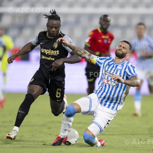 Spal Claud Adjapong Ascoli 2023 Ferrara , Italy 