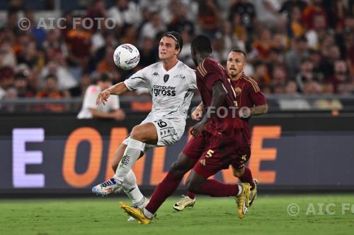 Empoli Evan N Dicka Roma Angelino Jose Angel Esmoris Tanende Olimpic match between   Roma 1-2 Empoli Roma, Italy 