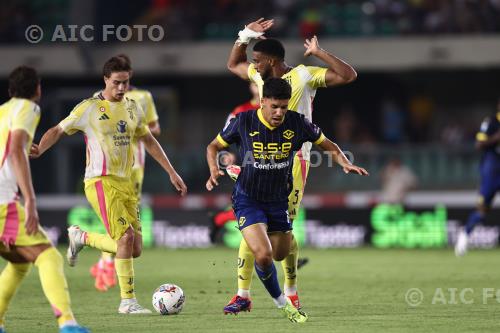 Hellas Verona Gleison Bremer Juventus Kenan Yıldız Marcantonio Bentegodi match between    Hellas Verona 0-3 Juventus Verona, Italy 