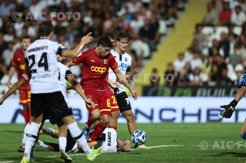 Catanzaro Marco Curto Cesena Tommaso Biasci Orogel match between Cesena 2-0 Catanzaro Cesena, Italy 