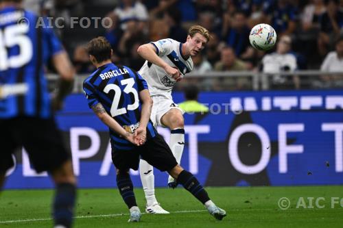 Atalanta Nicolo Barella Inter 2024 Milano, Italy 