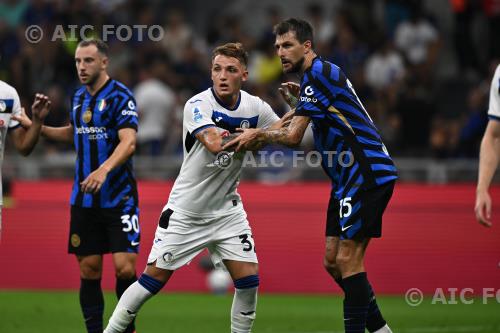 Atalanta Francesco Acerbi Inter 2024 Milano, Italy 