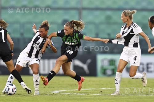 Juventus Women Emma Girotto Sassuolo Women Emma Kullberg Enzo Ricci match between Sassuolo Women 3-6 Juventus Women Sassuolo, Italy 