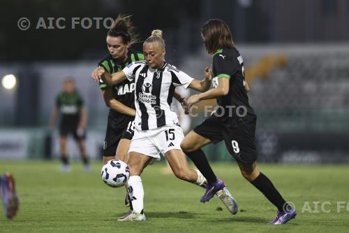 Juventus Women Valentina Gallazzi Sassuolo Women Daniela Sabatino Enzo Ricci match between Sassuolo Women 3-6 Juventus Women Sassuolo, Italy 