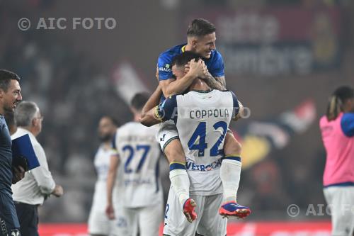 Hellas Verona Diego Coppola Hellas Verona 2024 Genova, Italy 