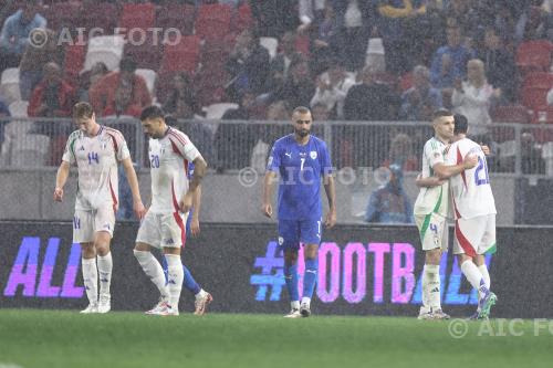 Italy 2024 UEFA Nations League 2024-2025 Budapest, Hungary. 