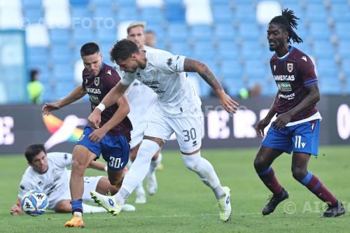 Reggiana Andrea Giorgini SudTirol Cedric Gondo Mapei match between Reggiana 1-3 Sud Tirol Reggio Emilia, Italy 