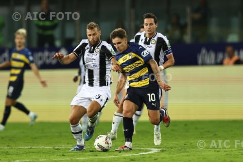 Parma Jesper Karlstrom Udinese Florian Thauvin Ennio Tardini match between    Parma 2-3 Udinese Parma, Italy 