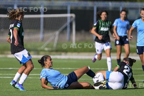 Napoli Women Aurora De Rita Sassuolo Women Davina Philtjens Giuseppe Piccolo match between Napoli Women 1-0 Sassuolo Women Napoli, Italy 