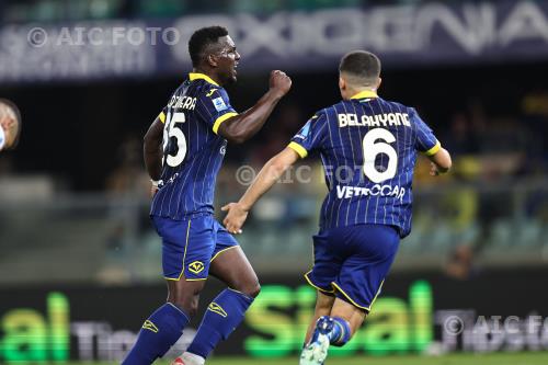 Hellas Verona Reda Belahyane Hellas Verona 2024 Verona, Italy 