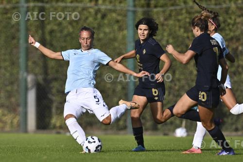 Lazio Women Eva Schatzer Juventus Women Cristiana Girelli Mirko Fersini match between Lazio Women 1-2 Juventus Women Formello, Italy 