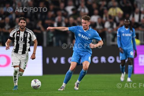 Napoli Manuel Locatelli Juventus 2024 Torino, Italy 