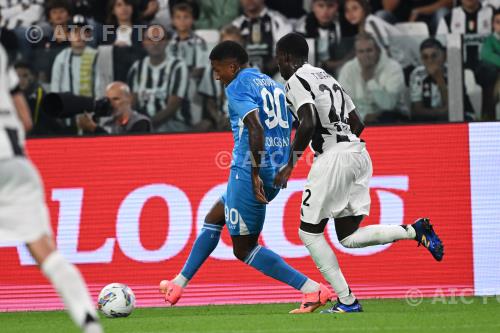 Napoli Timothy Weah Juventus 2024 Torino, Italy 