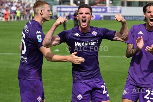 Fiorentina Pietro Comuzzo Fiorentina Andrea Colpani Artemio Franchi match between    Fiorentina 2-1 Lazio Firenze, Italy 