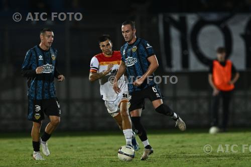 Latina Luca Petrungaro Messina Sevo Ciko Domenico Francioni match between  Latina 1-1 Messina Torre del Greco, Italy 