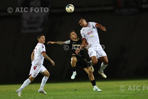 Carpi Andrea Silipo Ascoli Nicolo Verza Sandro Cabassi match between  Carpi 2-2 Ascoli Carpi, Italy 