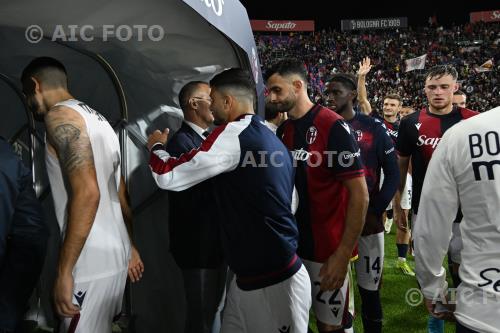 Bologna Riccardo Orsolini Bologna Charalampos Lykogiannis Renato Dall’Ara match between    Bologna 1-1 Atalanta Bologna, Italy 