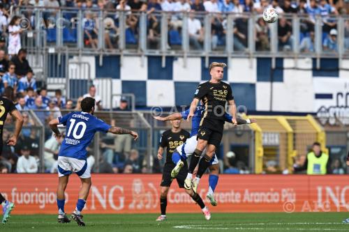 Hellas Verona Gabriel Strefezza Como Patrick Cutrone Giuseppe Sinigaglia match between    Como 3-2 Hellas Verona Como, Italy 