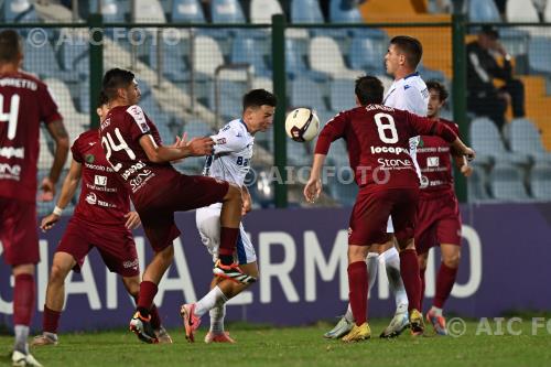 Giana Erminio Riccardo Nessi Union Clodiense Michele Trombetta Italian championship 2024 2025 Lega Pro Day 7° Città di Gorgonzola match between  Giana Erminio 2-1 Clodiense 